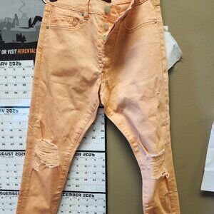 🔥 Axis Jeans Distressed Mid-Rise Skinny Jeans - Size 2